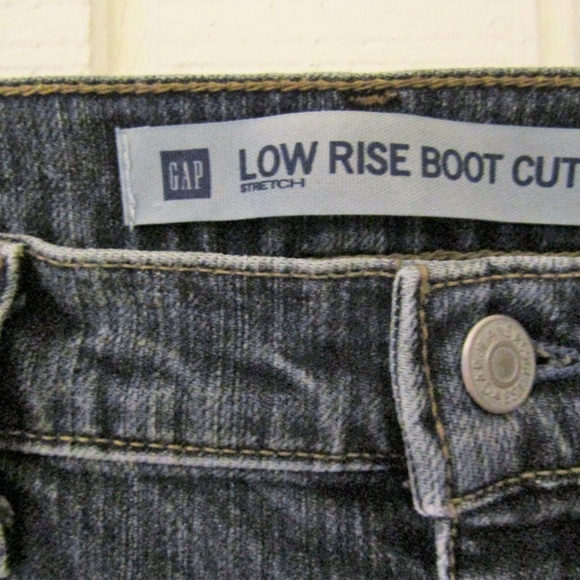 Gap Low Rise Boot Cut Stretch Jeans - Picture 3 of 4